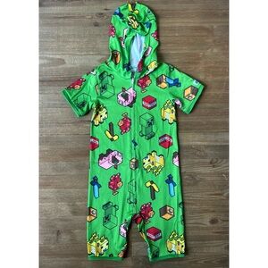 Minecraft Onesie Romper Pajamas
